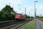 185 186-4 war am Vormittag des 25.07.13 Lz Richtung Norden unterwegs.