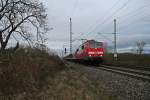 111 064 mit einer RB von Offenburg nach Basel Bad.