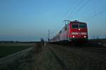 111 061 mit der RB 26581 von Offenburg nach Basel Bad.