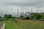 X73909 als IRE von Mulhouse-Ville nach Freiburg (Breisgau) Hbf am Mittag des 30.07.14 bei Hgelheim.