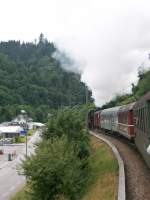 Dampf auf der Murgtalbahn am 6.