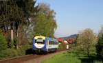 VT 413 als SWE71708 (Achern-Ottenhöfen) bei Kappelrodeck 21.4.15