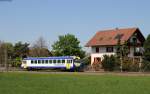 VT 413 als SWE71717 (Ottenhöfen-Achern) bei Oberachern 21.4.15