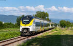 563 019 / 563 119 und 563 020 / 563 120 als SWE 87383 (Bad Griesbach - Offenburg) bei Zusenhofen 26.5.26
