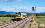 VT 511 und VT 513 als SWE 87446 (Offenburg - Strasbourg) bei Legelshurst 10.9.26