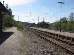 Bahnhof St.Georgen/Schwarzwald  am 25.4.07