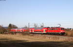 RE 19040 (Singen(Htw)-Stuttgart Hbf) mit Schublok 111 076-6 bei Hohenkrähen 12.3.17