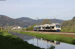 VT 508 und VT 528  Hans Grohe  als SWE87369 (Bad Griesbach(Schwarzwald)-Freudenstadt Hbf) bei Haslach 12.4.17