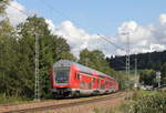 RE 4720 (Konstanz-Baden Baden) mit Schublok 146 214-2 bei St.Georgen 15.9.17