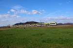 Am 28.03.2019 wurden die ersten drei LINT 54 für den Ulmer Stern in Richtung Schwarzwald befördert.