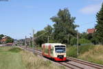 VT 246 als HzL88654 (Rottweil-Bräunlingen Bf) bei Klengen 10.8.19