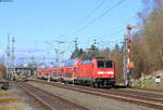 146 237-3  Karlsruhe  mit dem RE 4725 (Karlsruhe Hbf-Konstanz) am Esig Villingen 13.3.20