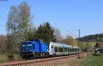 204 033-9 mit dem DGV 95561 (Konstanz-Minden(Westf) bei St.Georgen 23.4.20