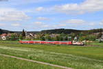 146 227-4  Neubaustrecke Stuttgart-Ulm  mit dem RE 4725 (Karlsruhe Hbf-Radolfzell) bei Peterzell 12.5.20