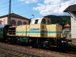 Am 05.08.2022 zog die CKG D 100 BB der M-Rail AG (98 80 580 008-7 D-MFAG) den Sonderzug von der EFZ (Eisenbahnfreunde Zollernbahn).