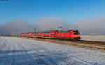 146 237	 Karlsruhe  mit dem RE 4713 (Karlsruhe Hbf - Konstanz) bei Gutmadingen 13.1.24