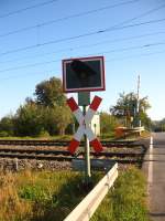 B Pfohren km 103,537 der Schwarzwaldbahn am 23.9.07