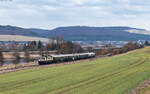 Re 421 387 mit dem DRC 13400 (Zürich HB - Seebrugg) bei Gutmadingen 28.2.26