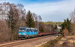 383 006 mit dem DGS 95354 (Singen - Pirna Gbf) bei St.Georgen 3.3.26

