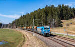 187 932 mit dem DGS 91201 (Friesenheim - Villingen) im Groppertal 19.3.26
