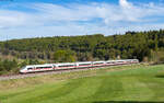 408 015 als ICE 902 (Konstanz - Karlsruhe Hbf) bei Immendingen 26.4.26