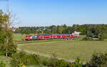 146 237  Karlsruhe / 1200 Jahre Radolfzell  mit dem RE 4707 (Offenburg - Konstanz) bei Donaueschingen 24.5.26