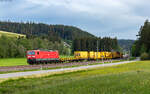 143 168 mit dem DGV 69327 (Mannheim Waldhof Gbf - Singen) im Groppertal 3.6.26