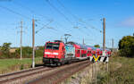 146 231  Radolfzell Heimattage  mit dem RE 4717 (Karlsruhe Hbf - Konstanz) bei Beckhofen 22.9.26