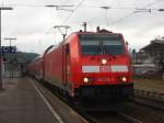 146 239-9 mit dem RE 4709 nach Konstanz in St.Georgen am 13.1.08