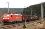 185 180-7 mit dem FZT 55834 am km 69,0  4.4.08