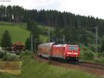 146 236-5  Triberg  mit dem IRE 4705 am km 70,0 14.6.08