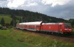 146 229-0 ( 91 80 6146 229-0 D-DB) mit dem RE 5195 nach Kreuzlingen(CH) am km 70,0 6.7.09