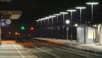 Bahnhof St.Georgen(Schwarzw) bei Nacht 5.11.08