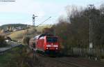 146 232-4 mit dem IRE 4705 (Karlsruhe-Konstanz) am esig St.Georgen(Schwarzw) 8.11.08