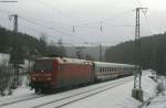 101 123-8 mit dem IC 2006 (Konstanz-Dortmund) am km 69,0 20.12.08