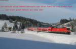 Frohe Weihnachten an alle Bahnbilderuser    BILD: 146 232-4 mit dem IRE 4705 (Karlsruhe-Konstanz) am km 70,0 14.12.08