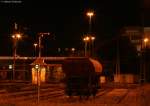 Ganz einsam steht dieser Fcs am Abend des 30.8.09 in Villingen. Das Bild entstand von der Laderampe(?) wo sich auch ffentliche Parkpltze befinden