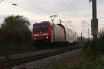 146 236-5 auf der Hhe von Gutmadingen aufgenommen am 28.10.09.