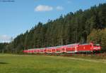 146 232-4 und 236-5  Triberg  mit dem IRE 4711 (Karlsruhe Hbf-Konstanz) am km 79,3 13.9.09