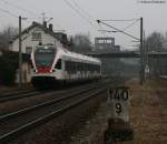 526 655-4 als SBB79841 (Engen-Konstanz) in M�hlhausen 24.1.10