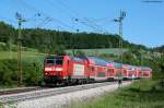 146 111-0 mit dem IRE 5179 (Karlsruhe Hbf-Kreuzlingen) bei Hattingen 5.6.10