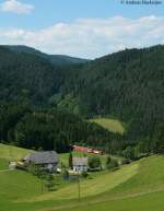 146 1** mit dem RE 5193 (Karlsruhe Hbf-Kreuzlingen) am Hippensbachtunnel 24.6.10
