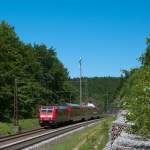 146 231-6  Triberger Wasserflle  mit IRE 5189 (Karlsruhe Hbf - Kreuzlingen) am 5.