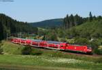 146 239-9  Hausach  mit dem IRE 5189 (Karlsruhe Hbf-Kreuzlingen) am km 70,0 14.7.10