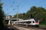 RABe 526 657-2  Seehas  mit einem weiteren Flirt als SBB 79854 Konstanz - Engen bei der Einfahrt von Radolfzell.