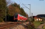 IRE 5322 (Kreuzlingen-Karlsruhe Hbf) mit Schublok 146 232-4 bei Peterzell 8.4.11