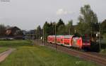 IRE 5322 (Kreuzlingen-Karlsruhe Hbf) mit Schublok 146 231-6  Triberger Wasserflle  bei Klengen 6.5.11