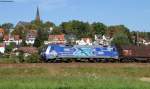 152 136-8  Albatross  mit dem FZT 55834 (Villingen-Offenburg Gbf) 21.9.11