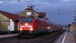 146 230-8 und 232-4 mit dem RE 5318 (Kreuzlingen-Karlsruhe Hbf) in St.Georgen 18.11.11