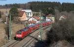 146 233-2   Donaueschingen  mit dem IRE 5309 (Karlsruhe Hbf-Kreuzlingen) bei Hattingen 10.3.12